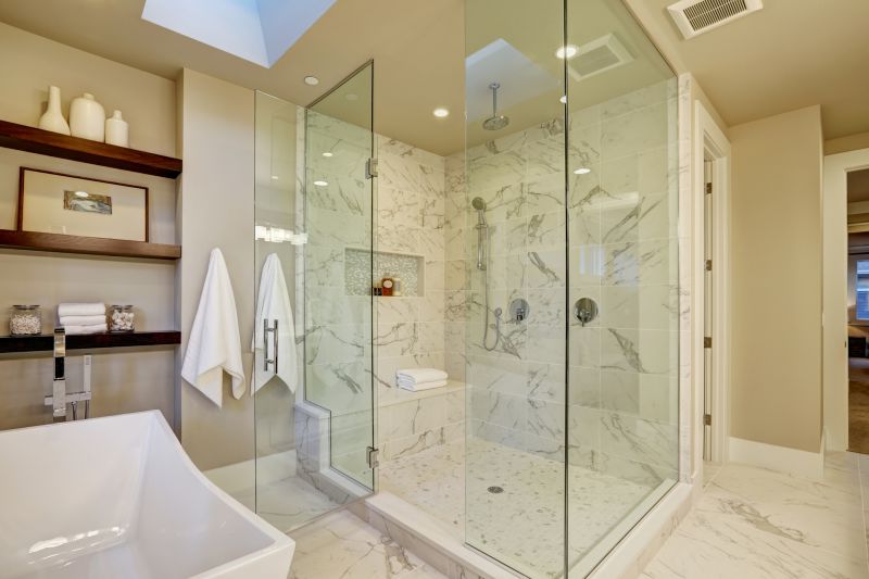Tile-Designed Shower